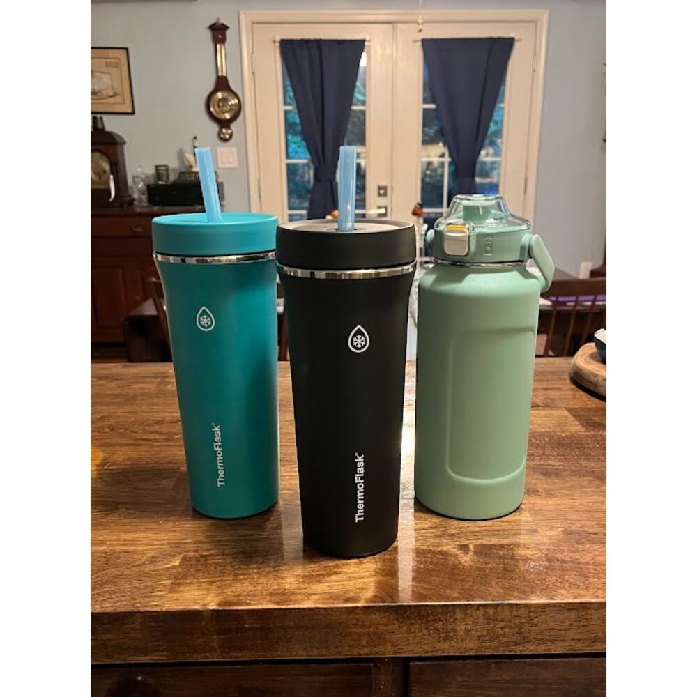 Set of Insulated Stainless Steel Tumblers - Great Condition